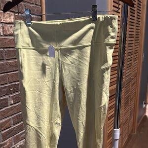 Athleta Yellow Leggings